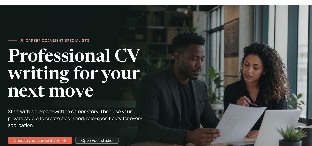 Elevation Careers platform home screen